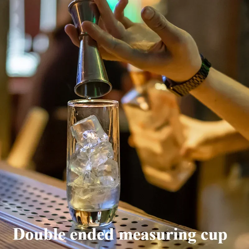 2PCS 30/60ml Cocktail Wine Sha - Spirit Measure Jigger ulasan dan harga