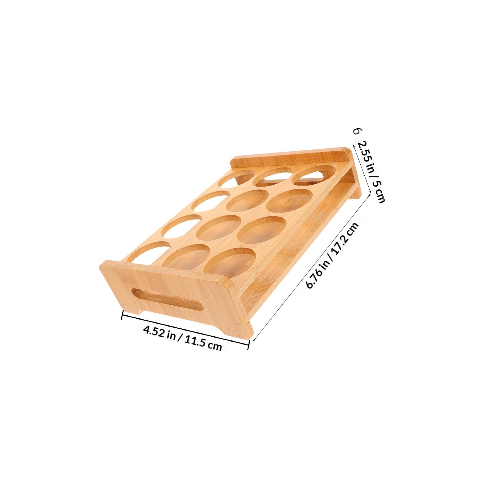Bamboo Shot Glasses Holder Dis - Wine Beer Glass ulasan dan harga