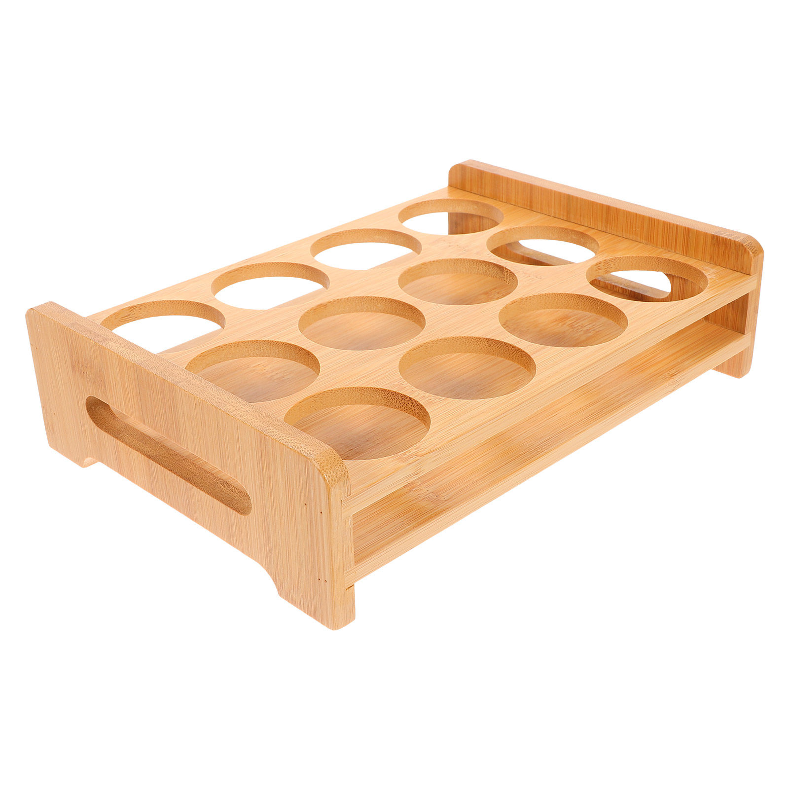 Bamboo Shot Glasses Holder Dis - Wine Beer Glass ulasan dan harga