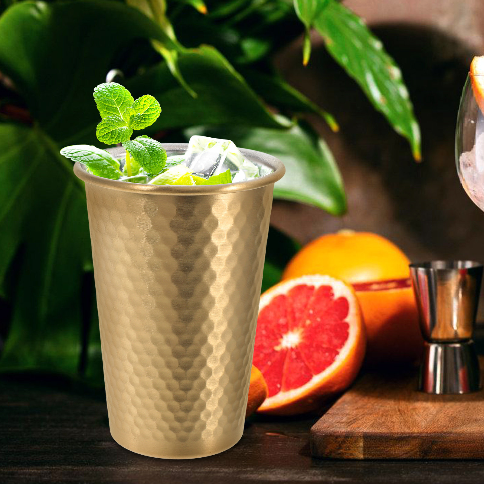 Multi-Function Stainless Steel - Wine Beer Glass ulasan dan harga