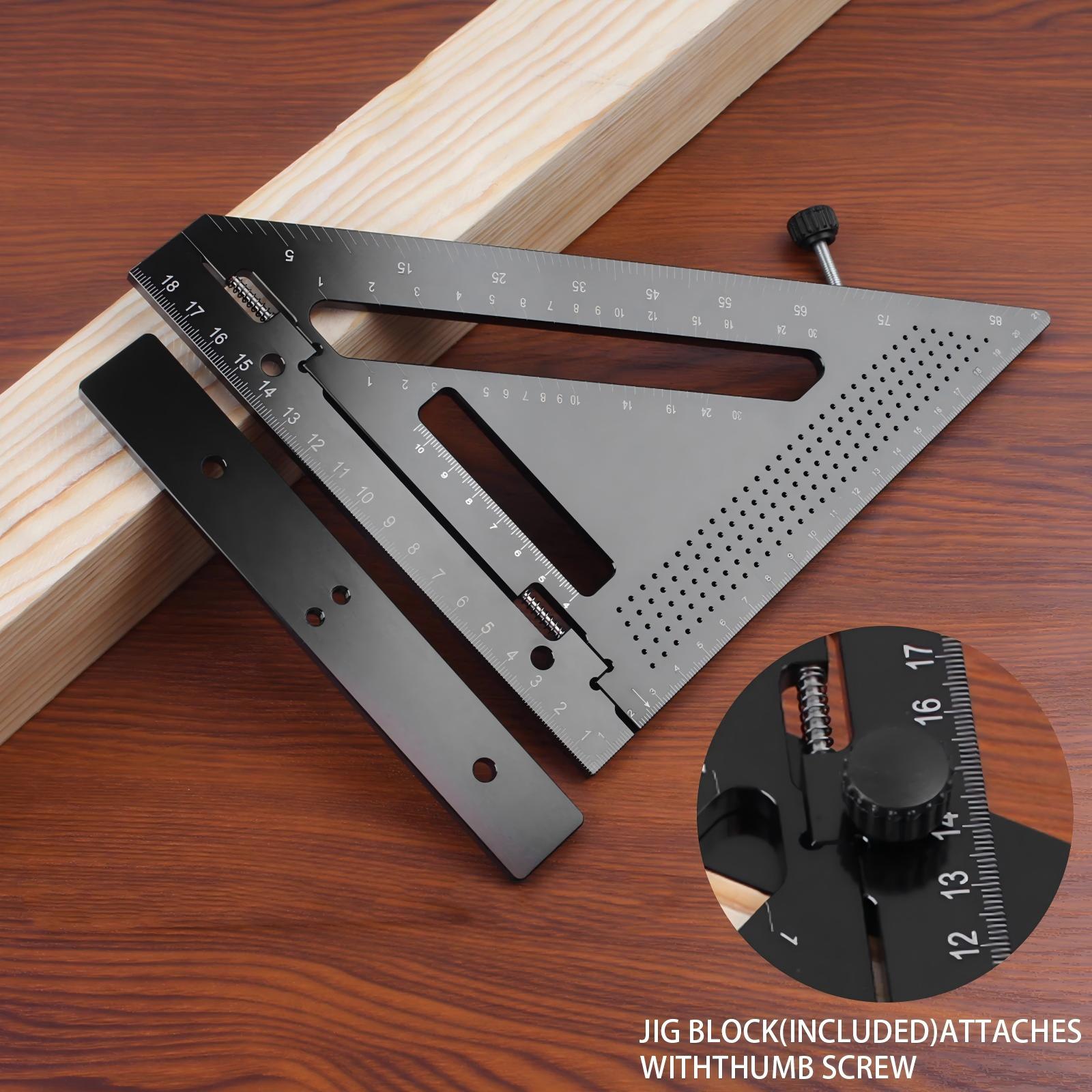 21CM Carpenter Square with Jig - Spirit Measure Jigger ulasan dan harga
