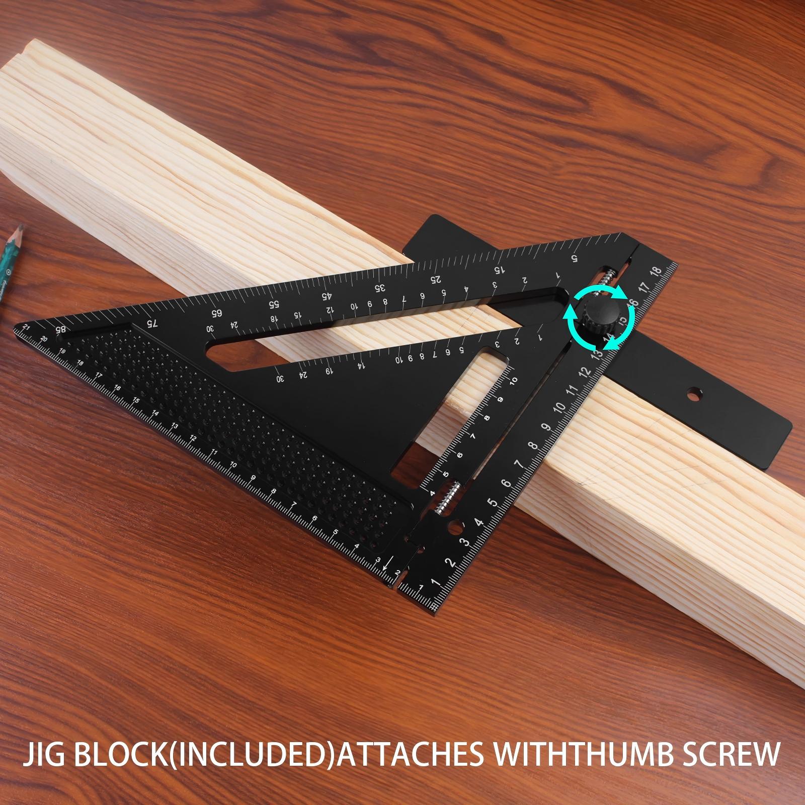 21CM Carpenter Square with Jig - Spirit Measure Jigger ulasan dan harga