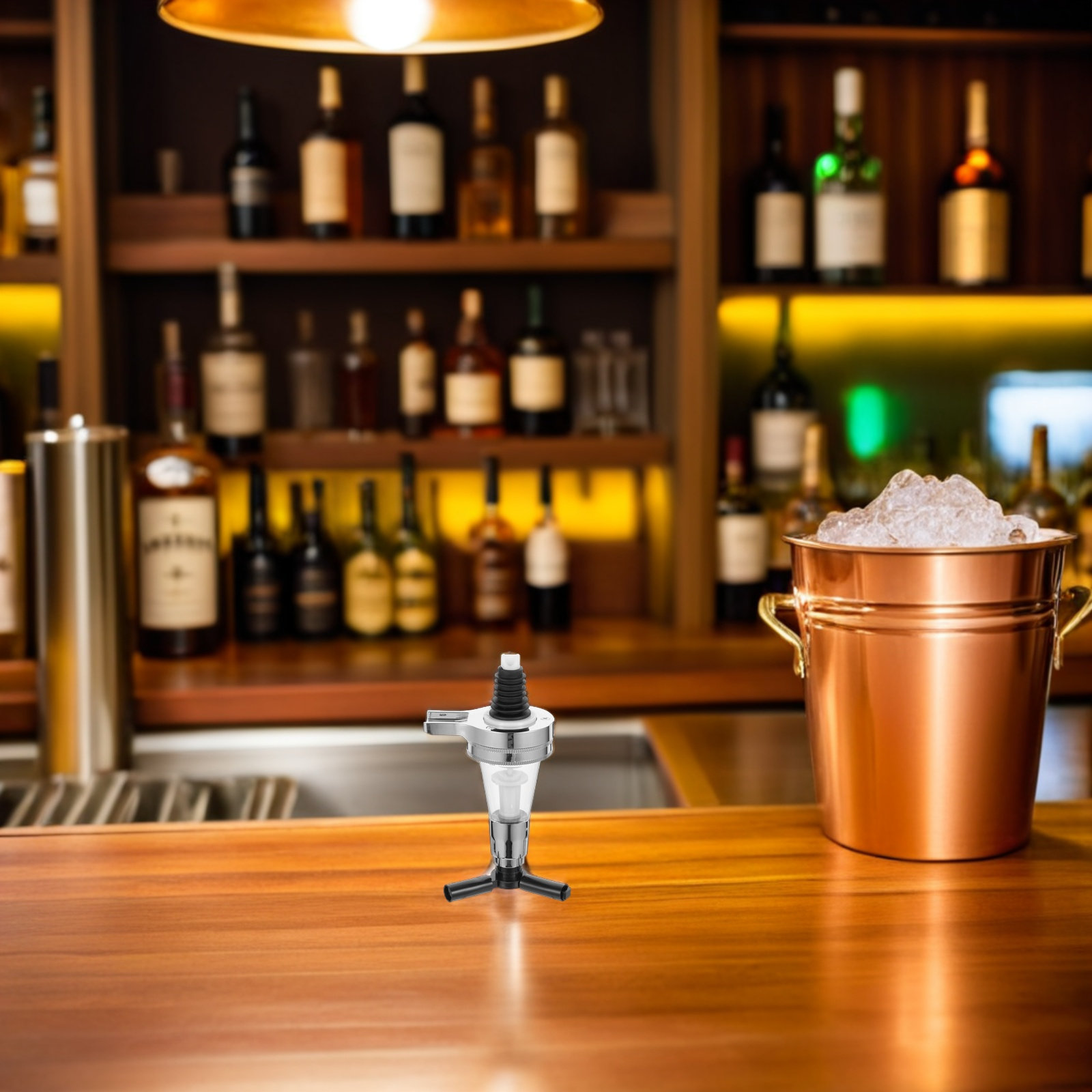 Wall Mounted Spirit Dispenser  - Spirit Measure Jigger ulasan dan harga