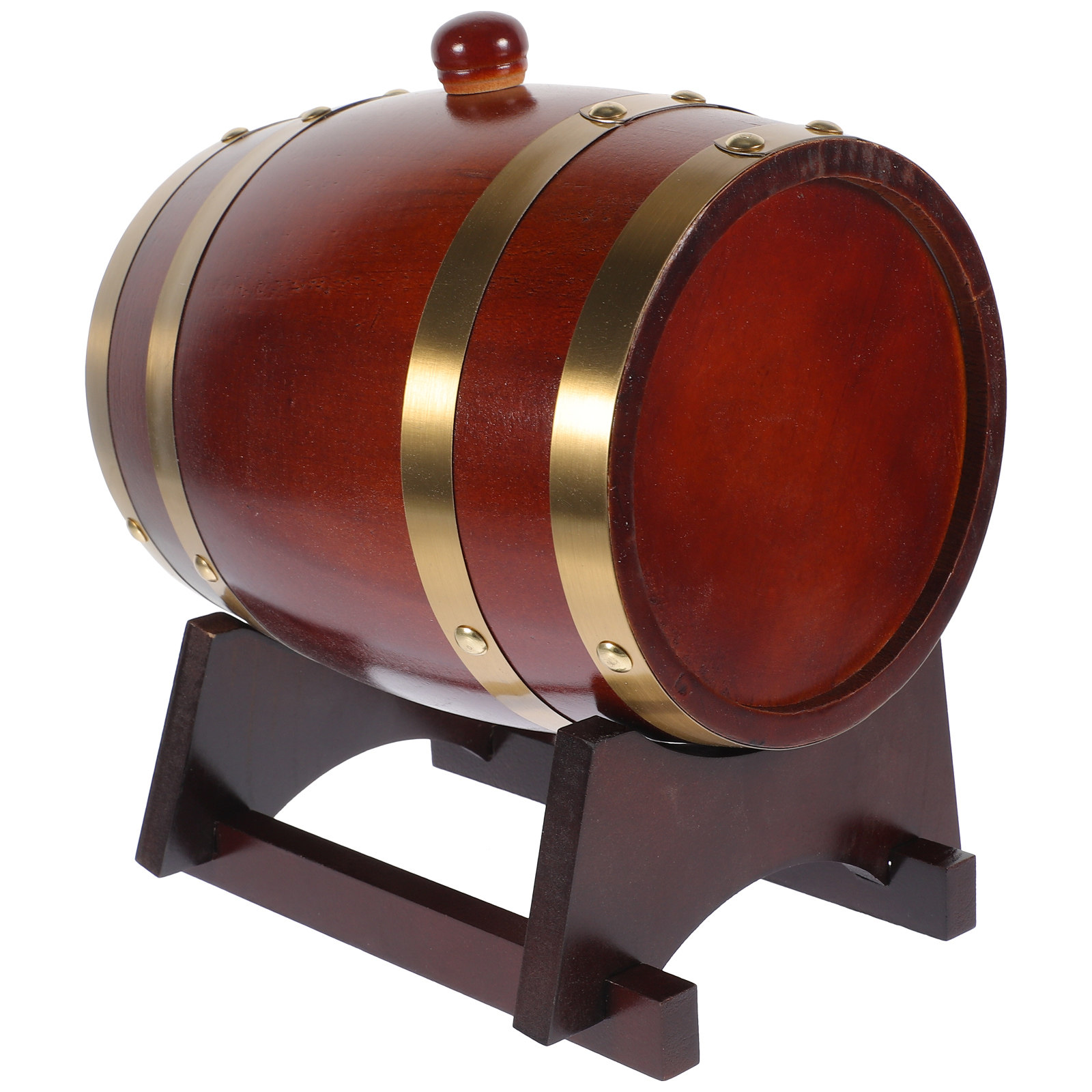 1Set Wood Wine Barrel 1.5L Cla - Wine Beer Red ulasan dan harga