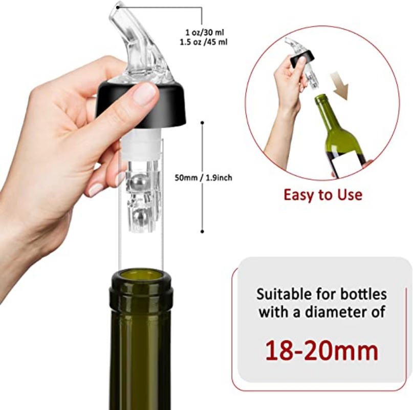 30 ml Automatic Measured Bottl - Spirit Measure Jigger ulasan dan harga